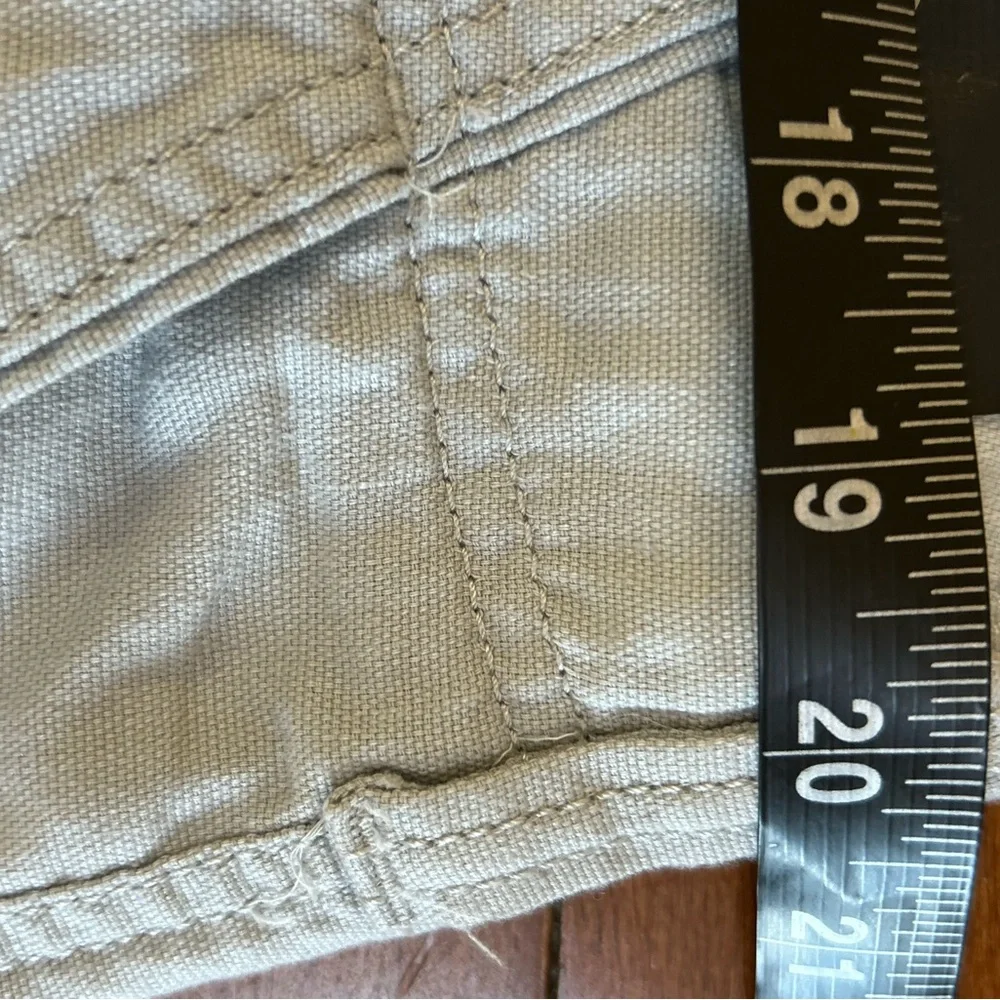 NEW Marc Anthony Linen Blend Slim Gray Pants Drawstring Men's 40x30 Dadcore